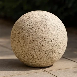 Borne en béton sphérique (587)