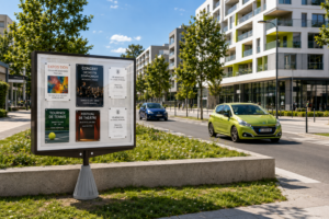Vitrine d'affichage VISTA 04