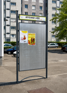 Panneau libre expression — Fontainebleau
