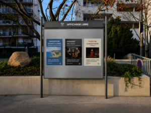Panneau libre expression — Fontainebleau