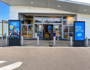 Totem LED outdoor 1,75 m²