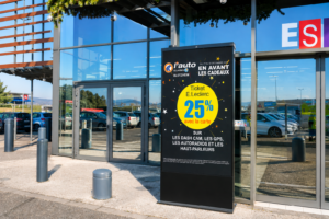 Totem LED outdoor 1,75 m²