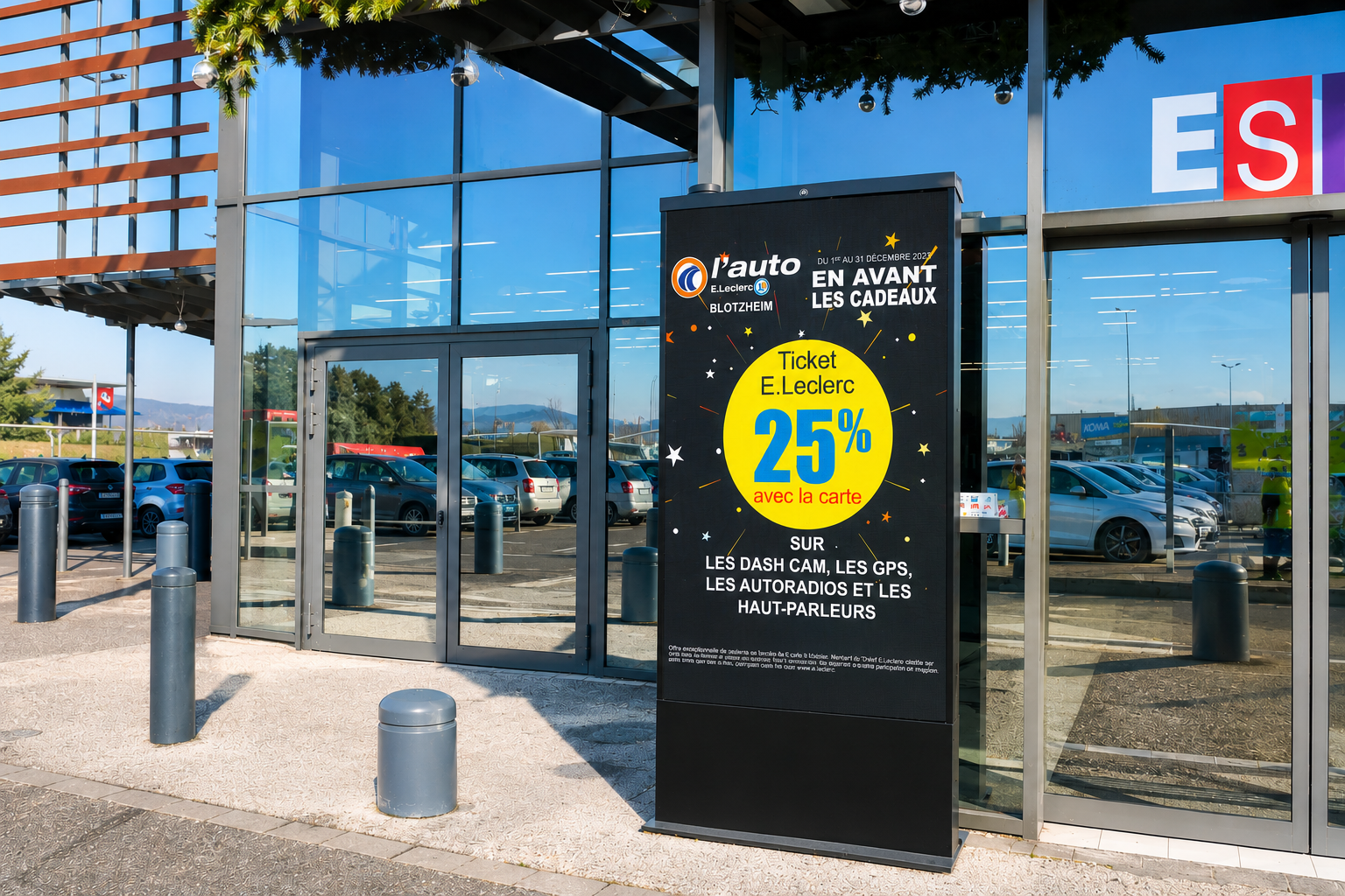Totem LED outdoor 1,75 m²