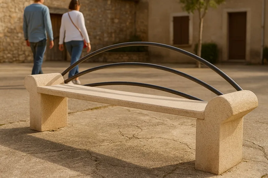 Banc en béton Milano (422)