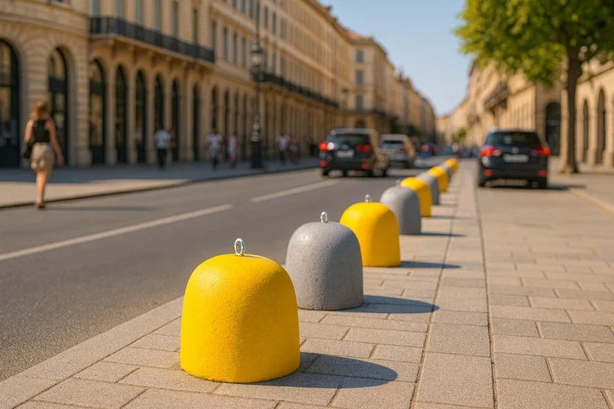 Borne anti-stationnement en béton (583)