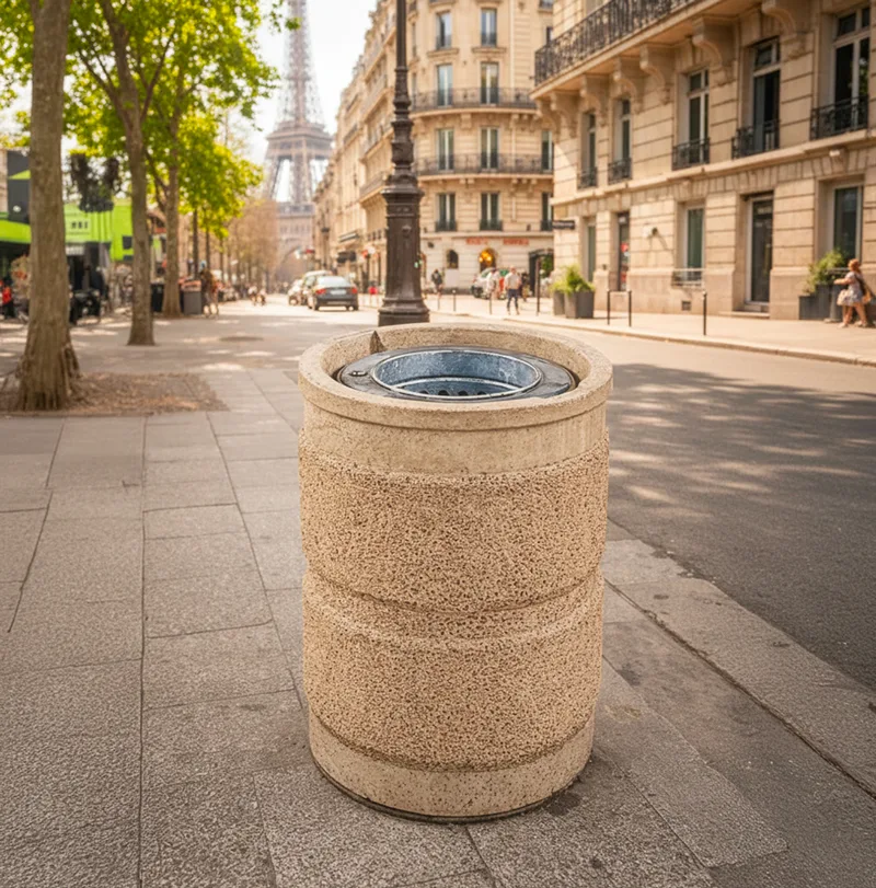 Borne de propreté en béton (590)