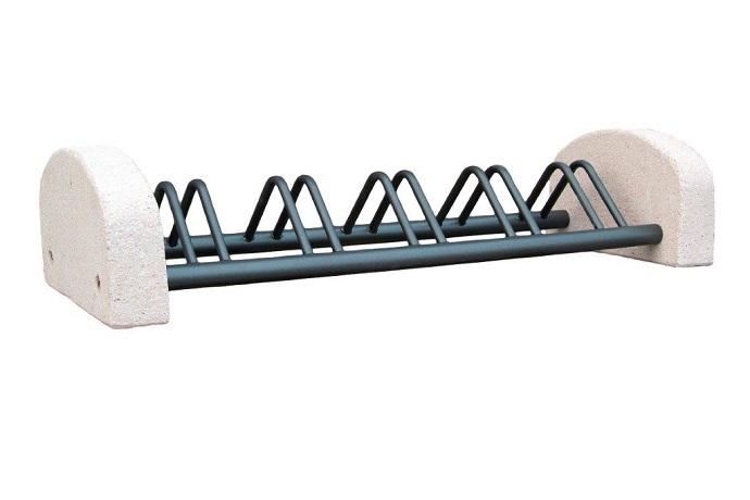 Support vélos 5 places en béton (574)