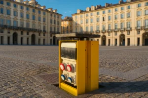 Borne escamotable VM01 — réalisation 1