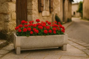 Jardinière en béton Caravaggio